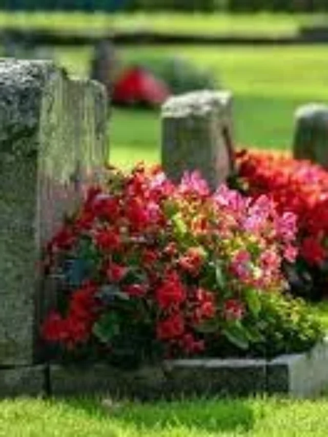 memorial day decorations for graves