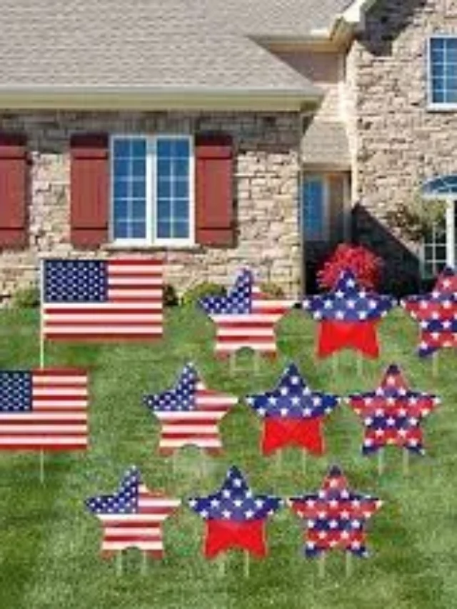 memorial day decorations outdoor