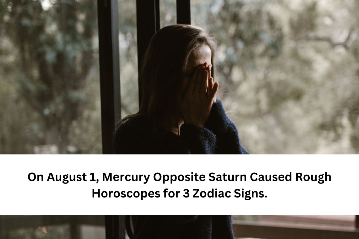 Mercury Opposite Saturn