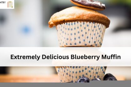 Extremely Delicious Blueberry Muffin