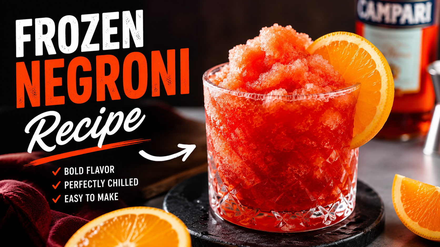 Frozen Negroni Recipe