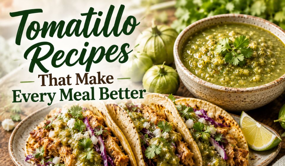 Tomatillo Recipes That Make Every Meal Better