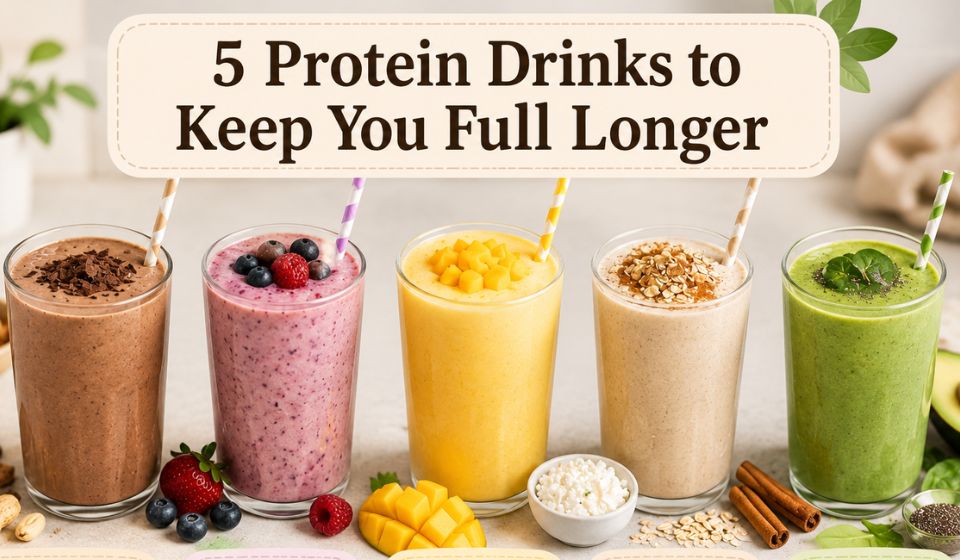 5 Protein Drinks to Keep You Full Longer