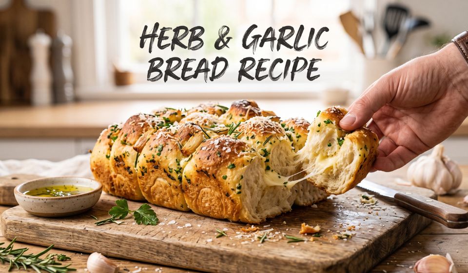 Herb and Garlic Bread Recipe