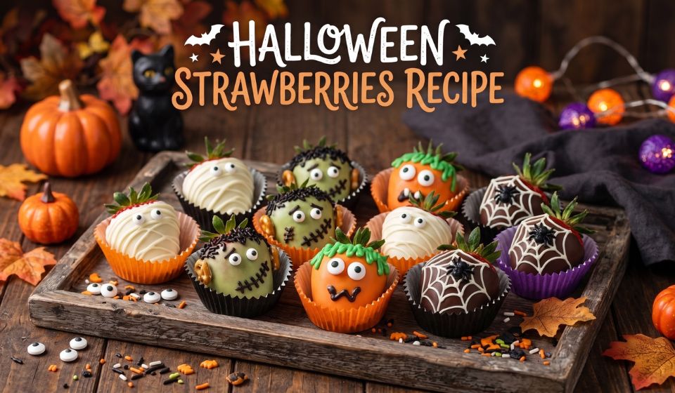 Halloween Strawberries Recipe