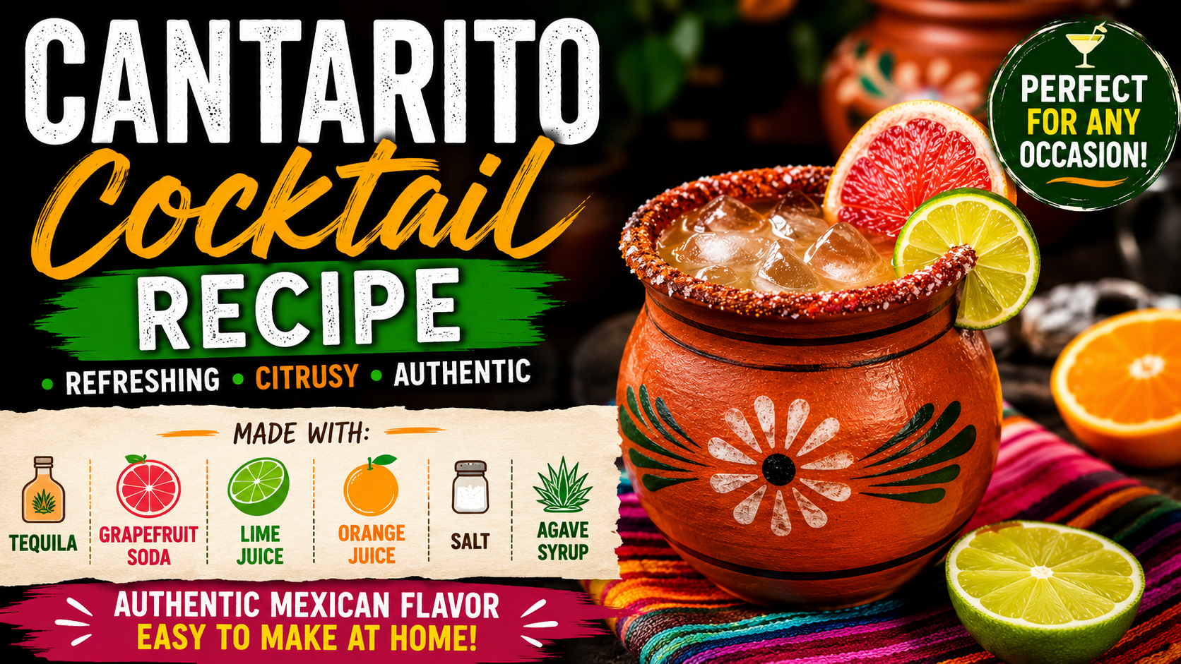 Cantarito Cocktail Recipe
