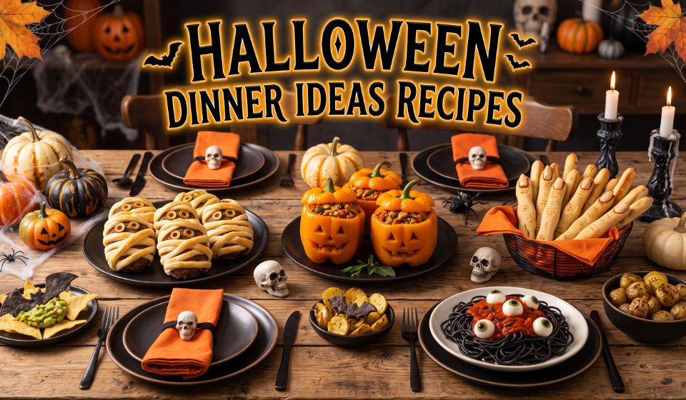 Halloween Dinner Ideas Recipe