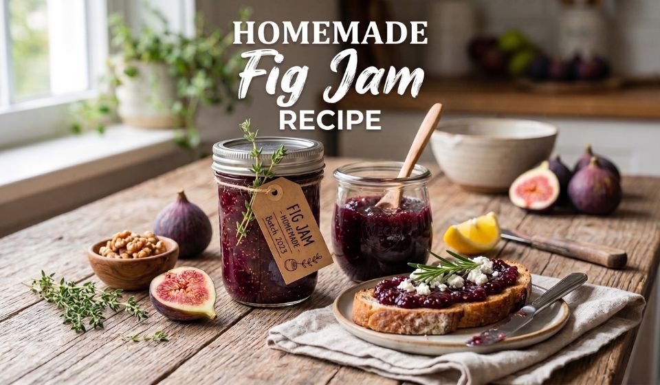 Homemade Fig Jam Recipe