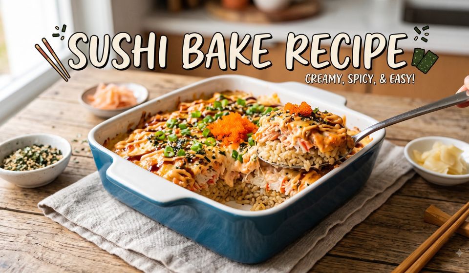 Sushi Bake Recipe