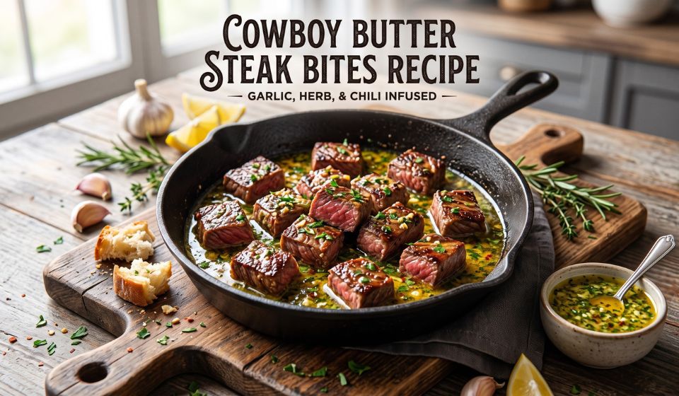 Cowboy Butter Steak Bites Recipe