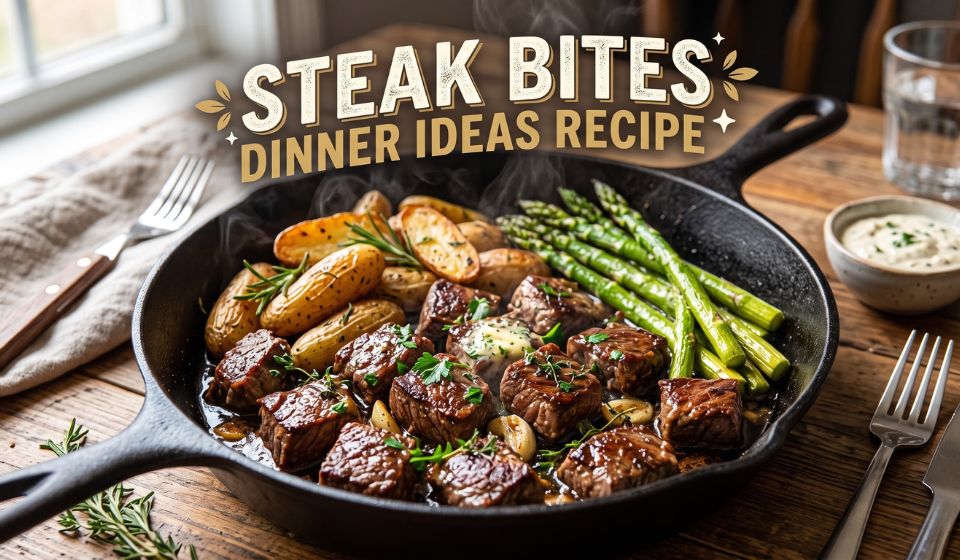Steak Bites Dinner Ideas Recipe