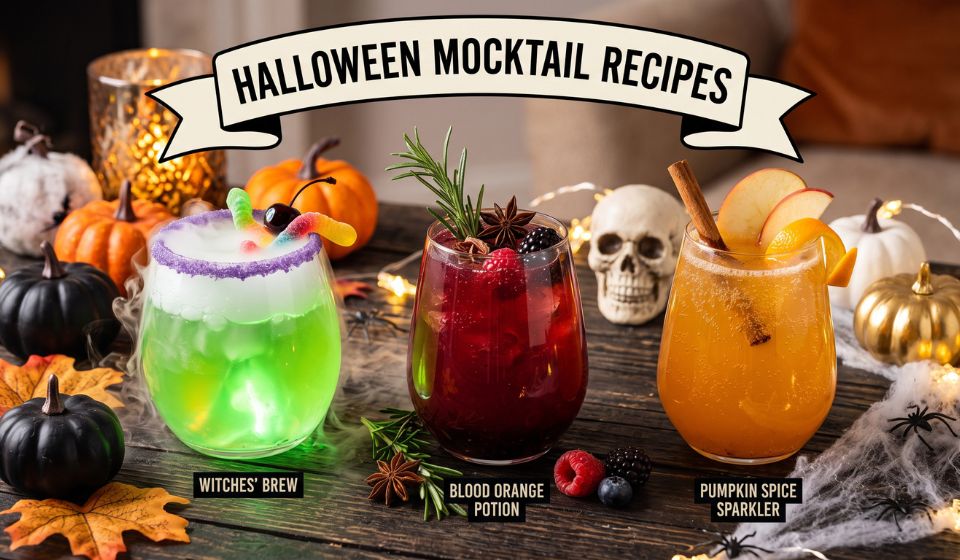 Halloween Mocktails Recipe