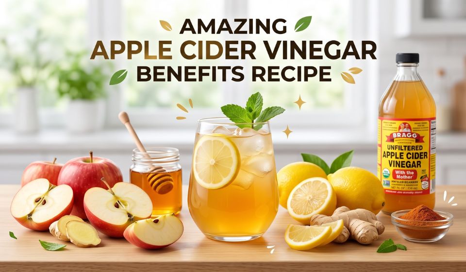 Amazing Apple Cider Vinegar Benefits Recipe: 7 Powerful Health Tips