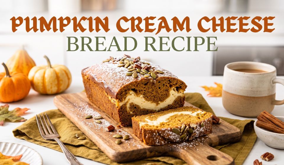 Pumpkin Cream Cheese Bread Recipe: Easy, Moist & Delicious Fall Treat