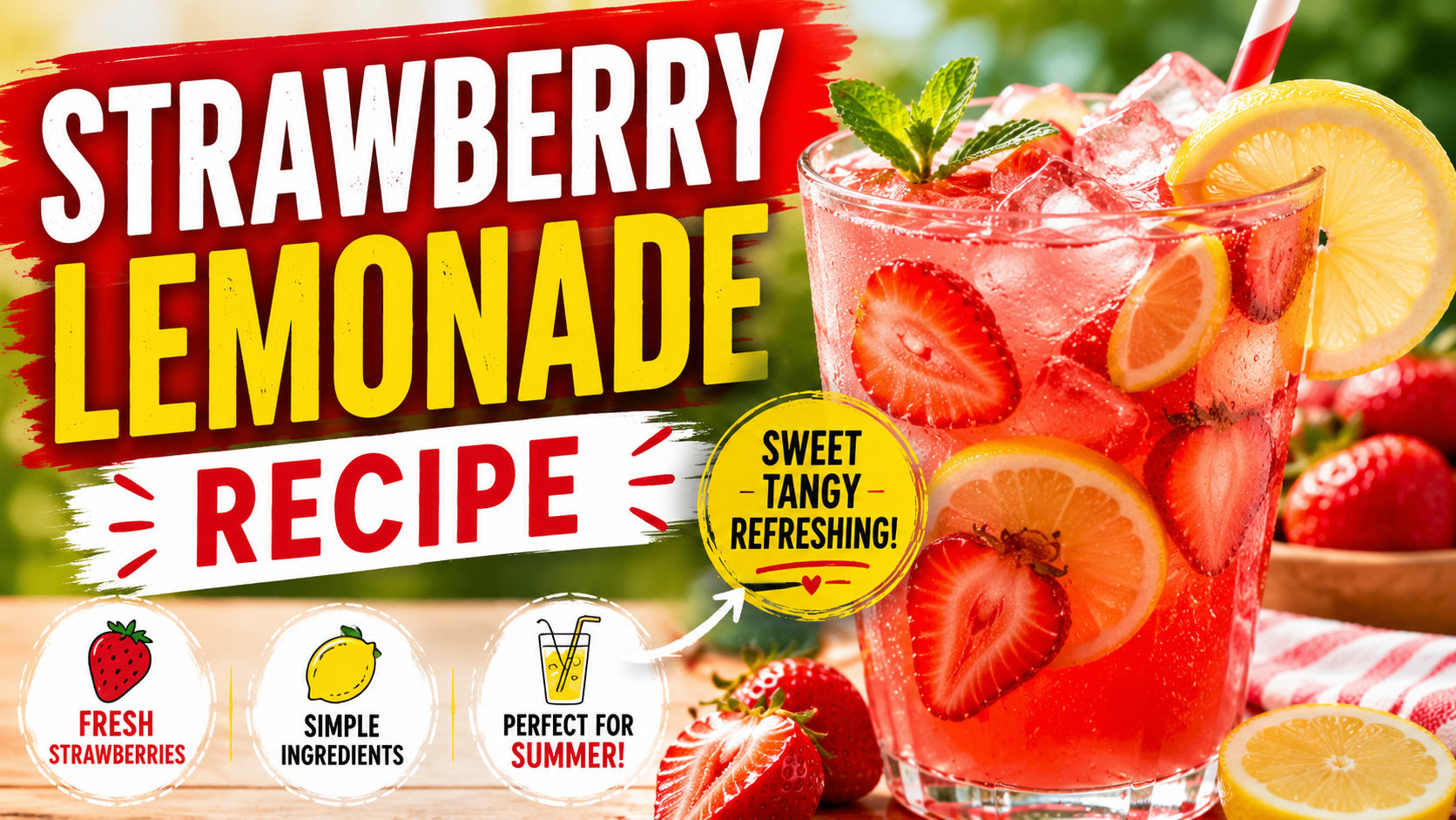 Strawberry Lemonade recipe