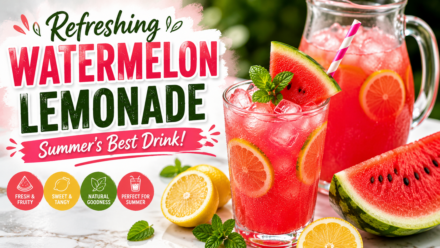 Watermelon Wave TeaPo Lemonade Recipe: Easy Homemade Drink