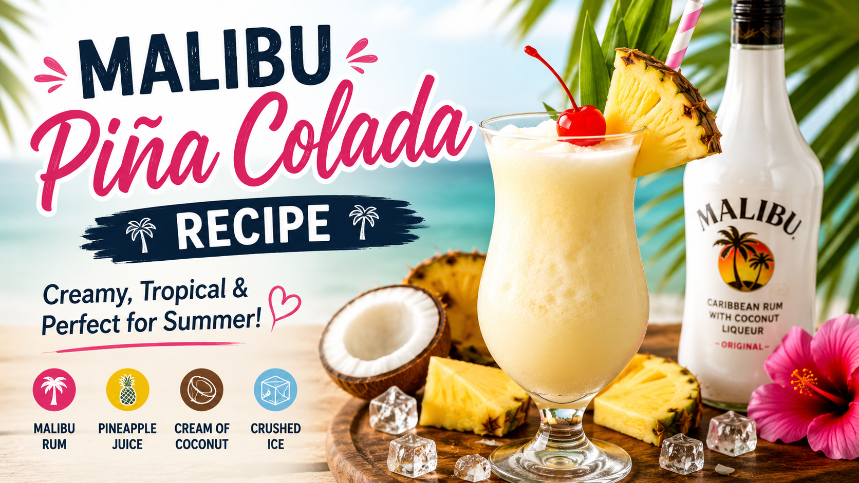 Malibu Piña Colada Recipe