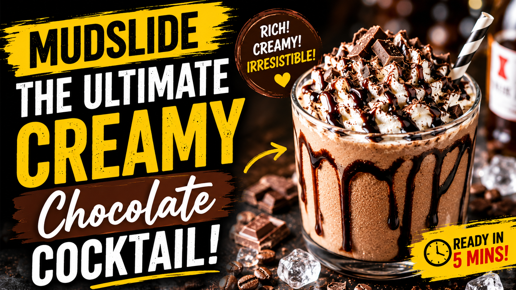 Mudslide The Ultimate Creamy Chocolate Cocktail