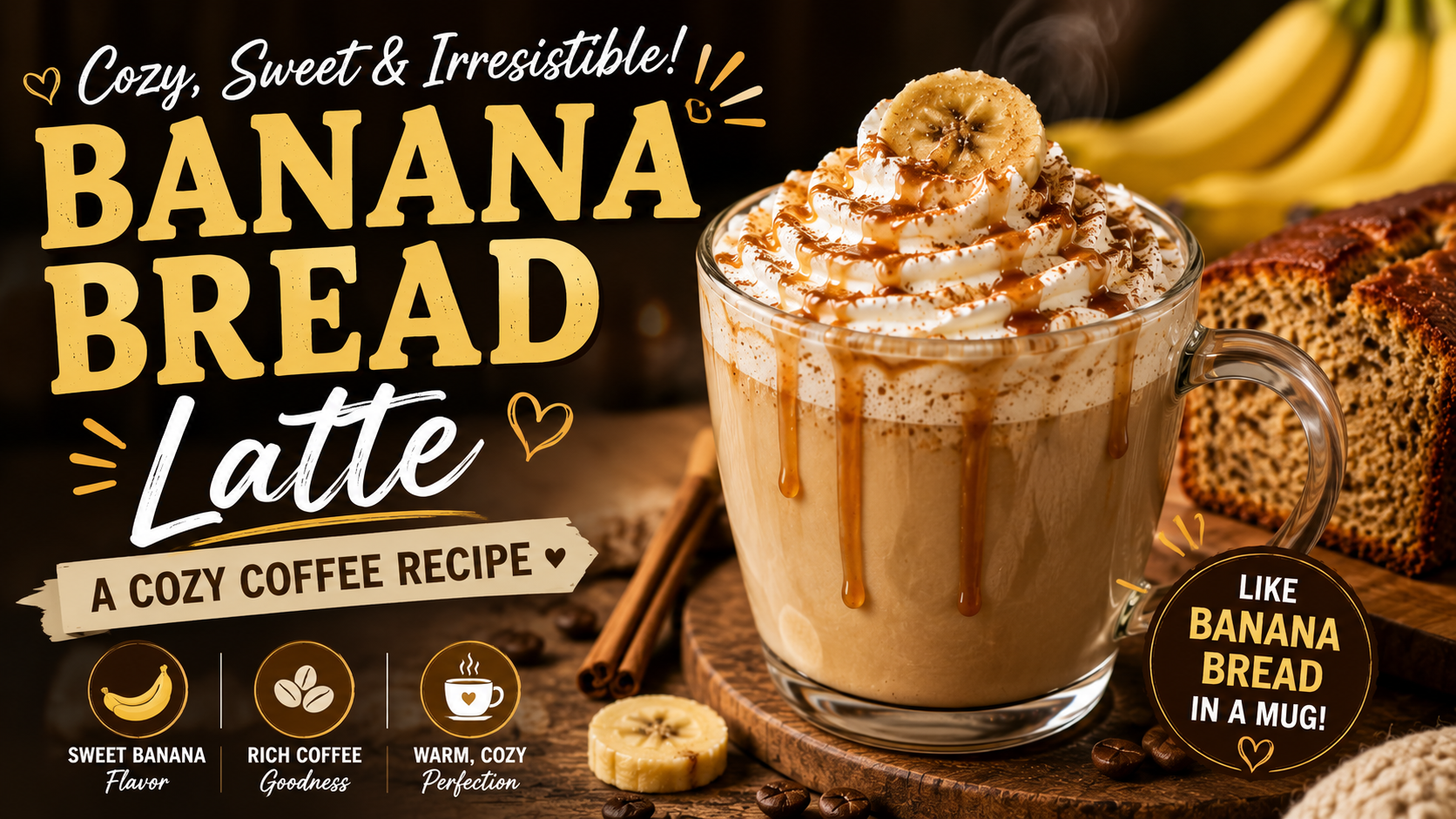 Banana Bread Latte: A Cozy Coffee Recipe