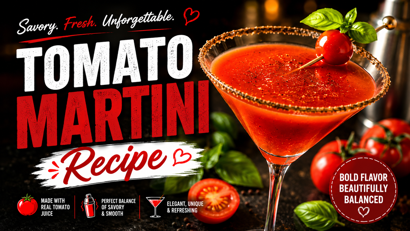 Tomato Martini Recipe
