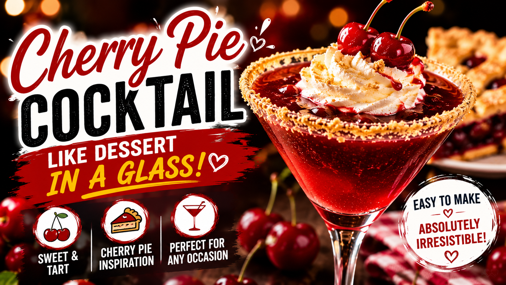 Cherry Pie Cocktail Recipe