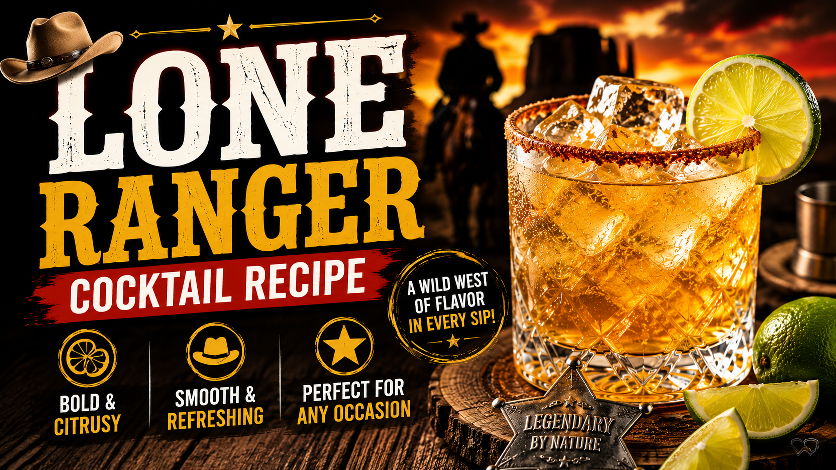 Lone Ranger Cocktail Recipe