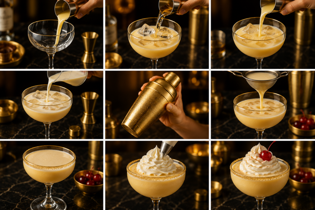 Golden Cadillac Cocktail