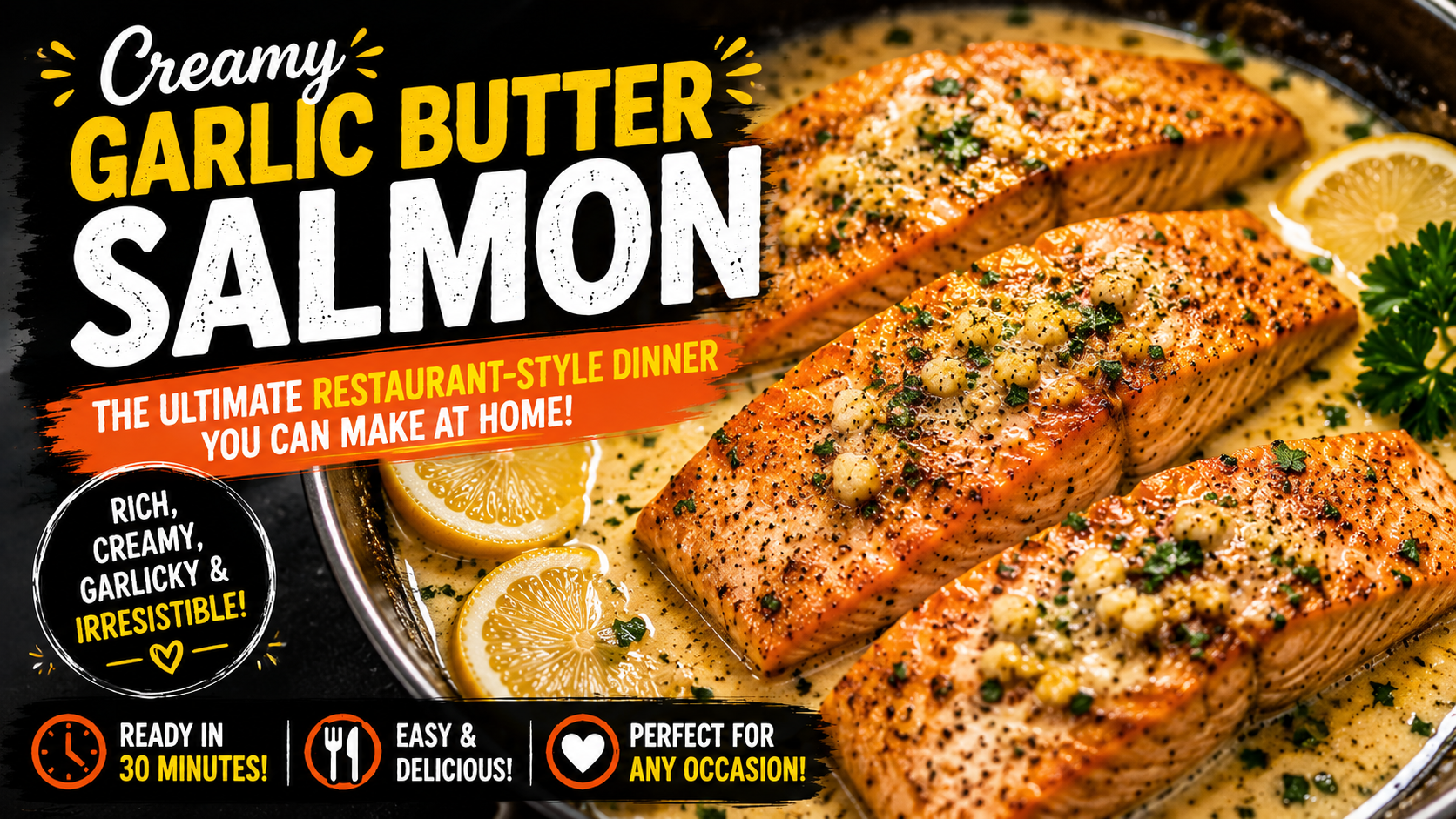 Creamy Garlic Butter Salmon Recipe: The Ultimate Restaurant-Style Dinner You Can Make at Home