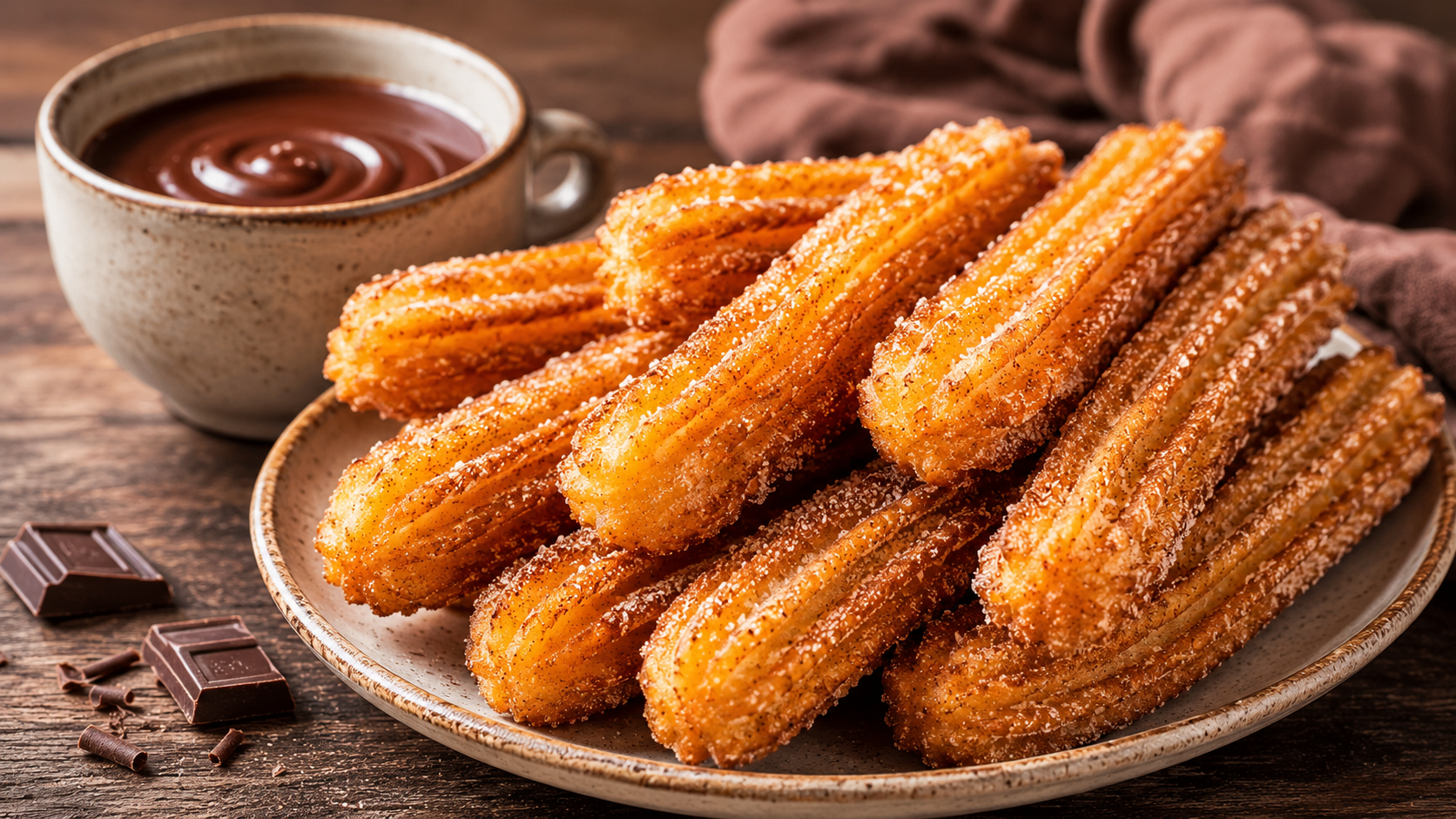 How to Make Classic Spanish Churros in Just 4 Steps