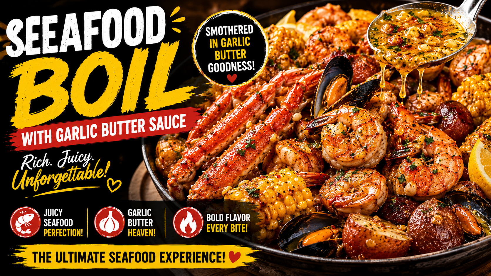 Seafood Boil with Garlic Butter Sauce Recipe for Any Occasion