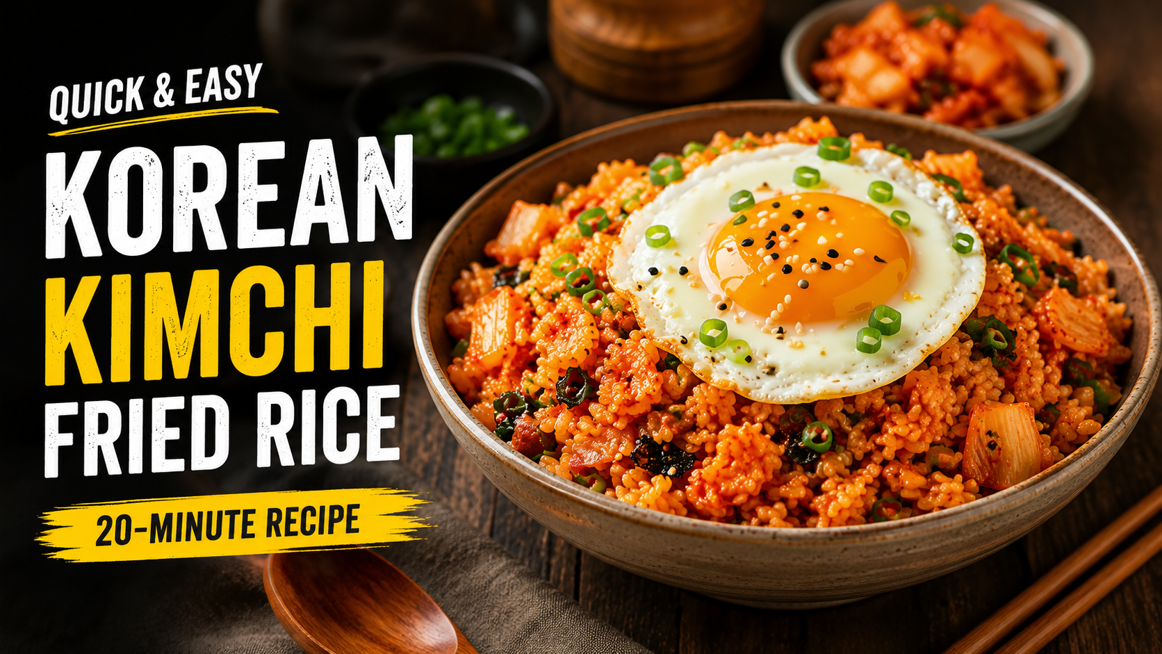 Quick Korean Kimchi Fried Rice You Can Whip Up Anytime