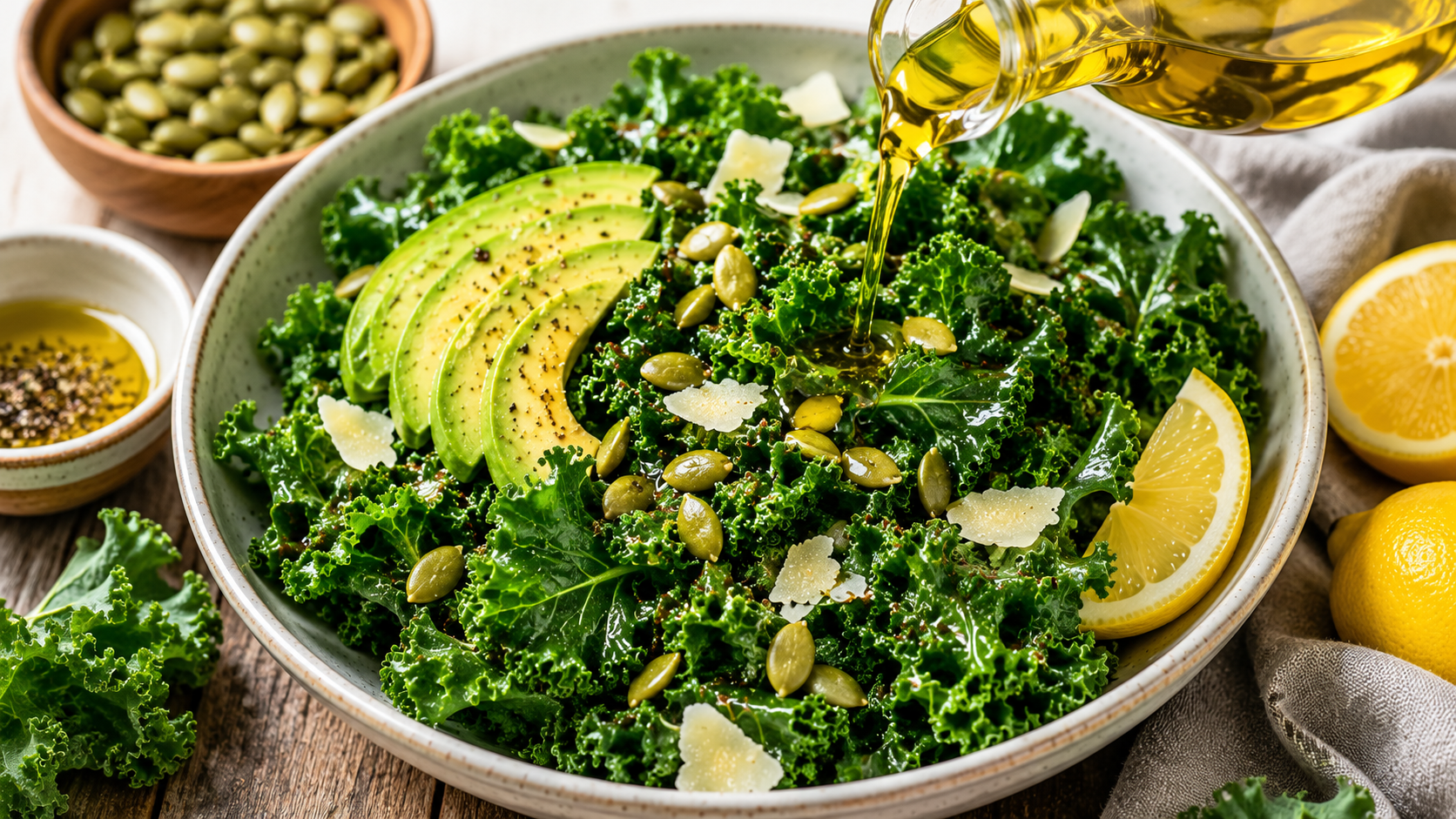 Kale Olive Oil Ultimate Anti-Inflammatory Power Combo! The Easy Recipe That Nourishes Your Body Naturally