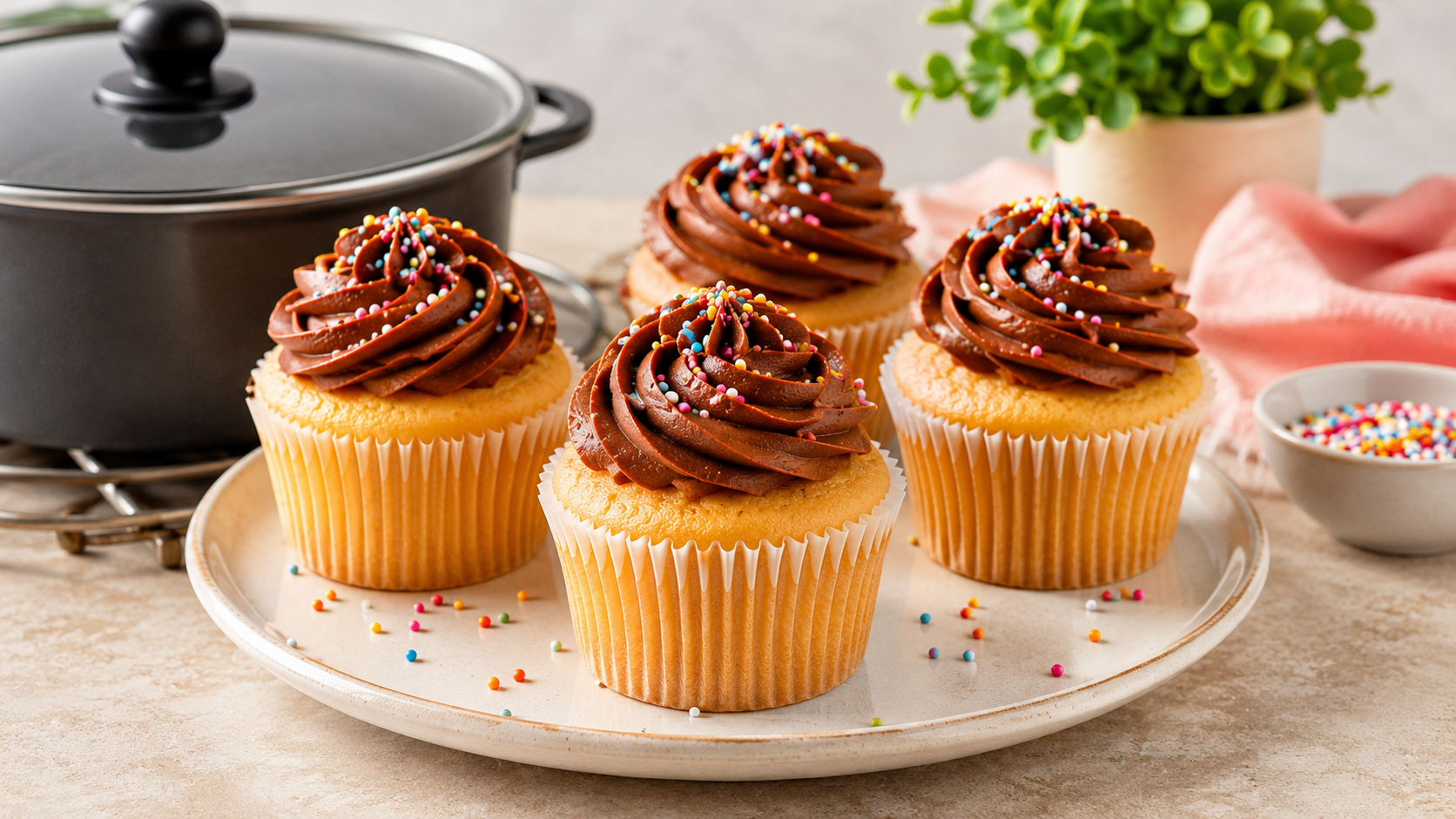 Oven-Free Cupcake Magic: 5 Simple Steps to Make Soft, Fluffy Cupcakes at Home