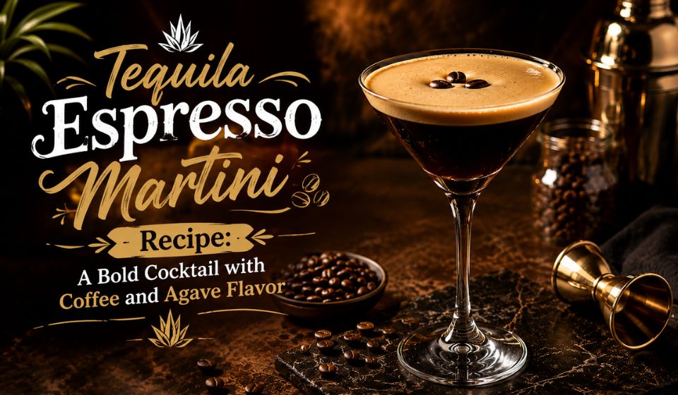 Tequila Espresso Martini Recipe: A Bold Cocktail with Coffee and Agave Flavor
