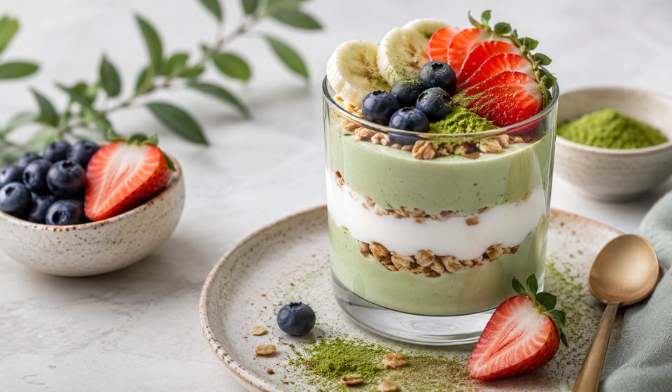 Matcha Yogurt Parfait
