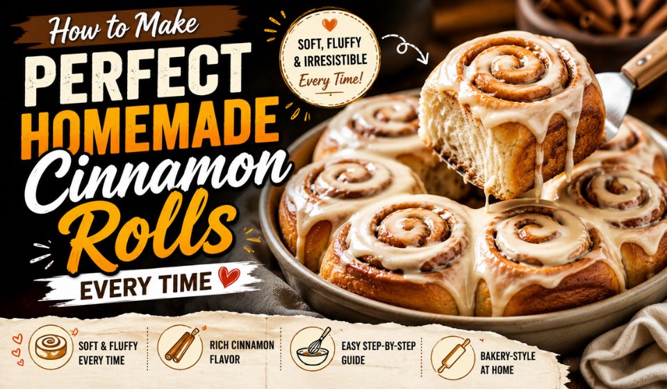 How to Make Perfect Homemade Cinnamon Rolls Every Time?
