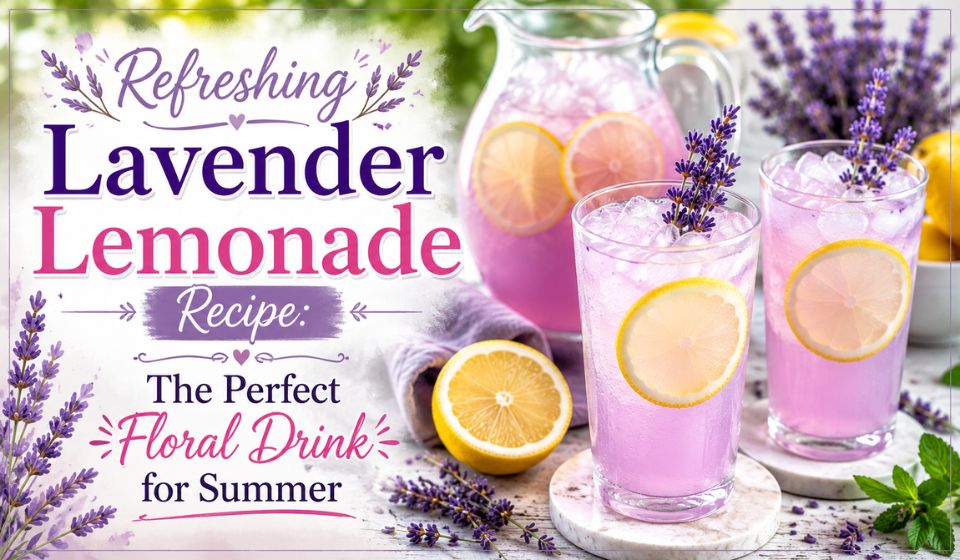 Refreshing Lavender Lemonade Recipe: The Perfect Floral Drink for Summer
