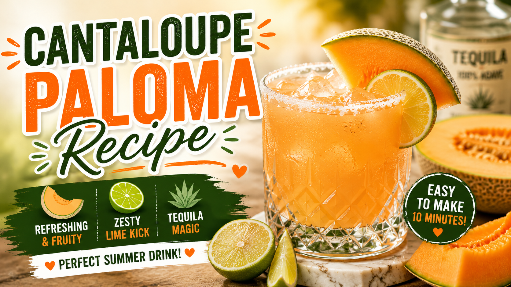 Cantaloupe Paloma Recipe