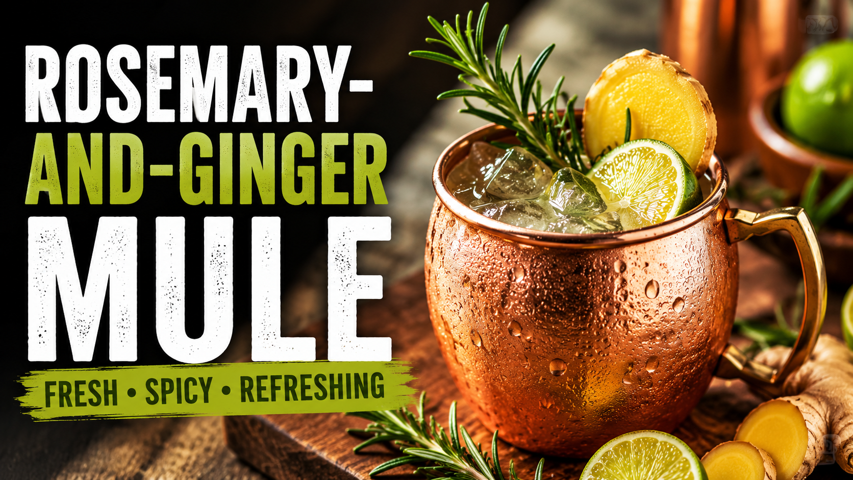 Rosemary-And-Ginger Mule Recipe