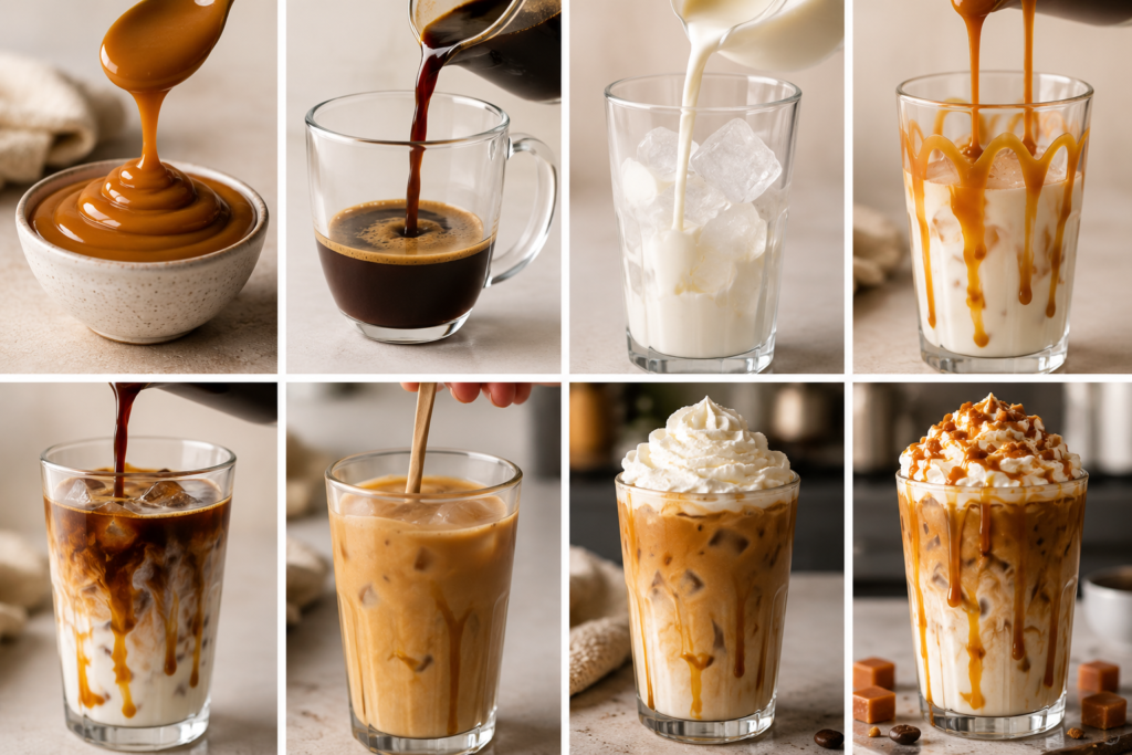 Dulce De Leche Iced Latte 