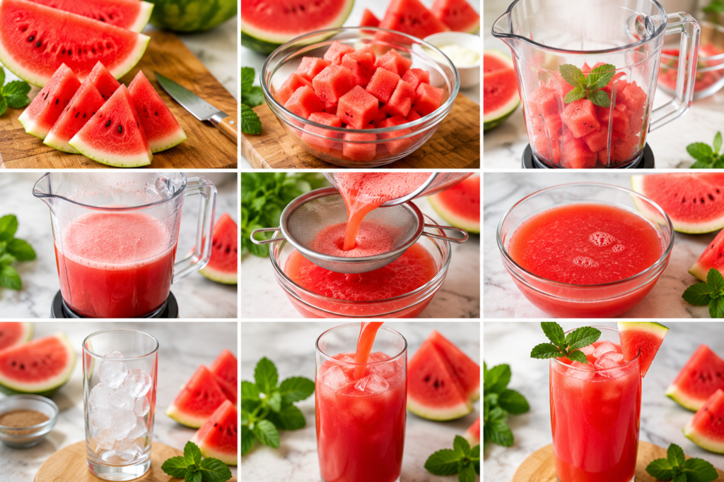 Watermelon Matcha