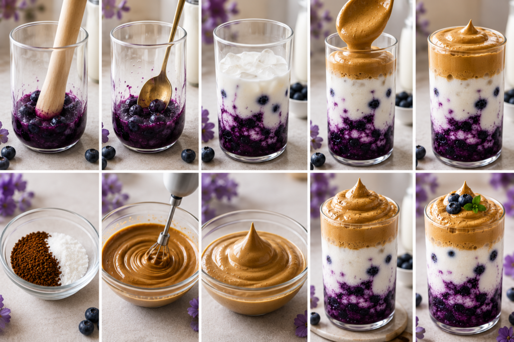 Blueberry Cloud Coffee