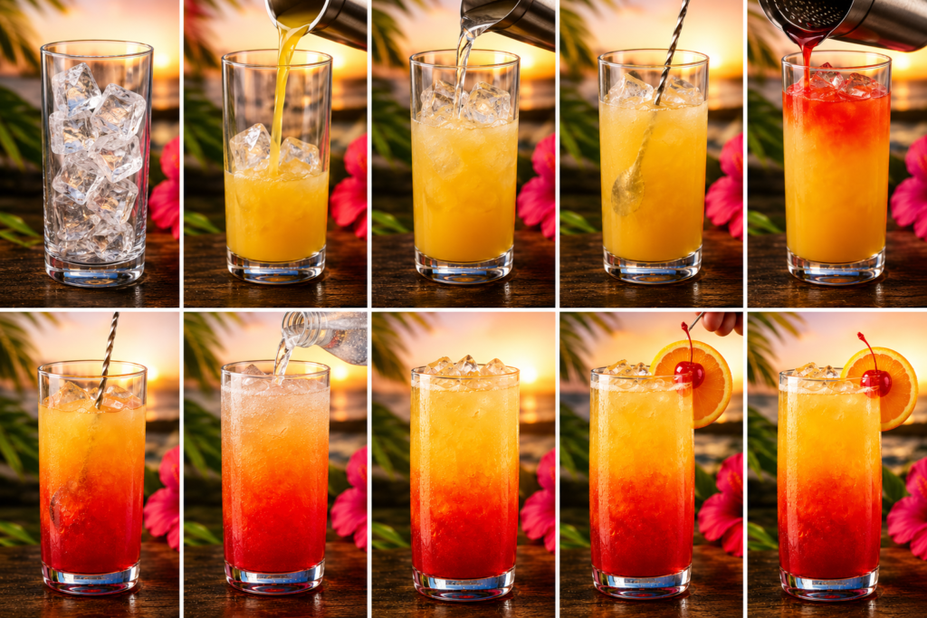 Savannah Sunrise Cocktail