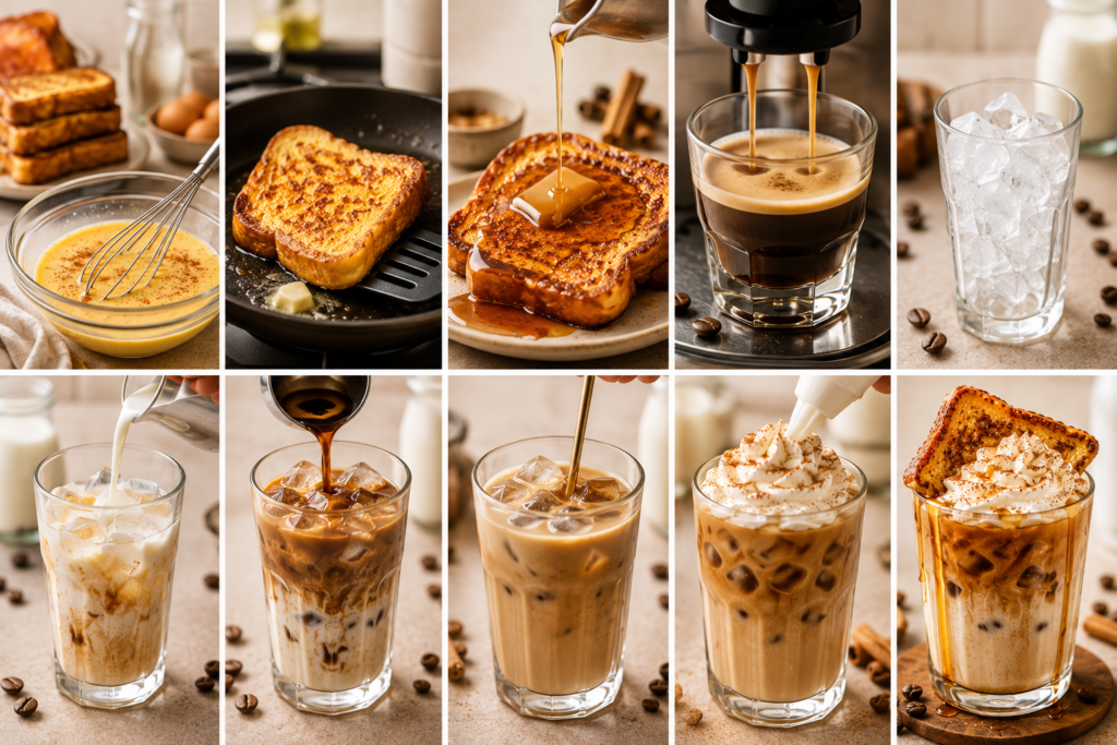 French Toast Iced Latte