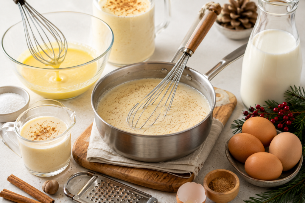 Homemade Eggnog recipe