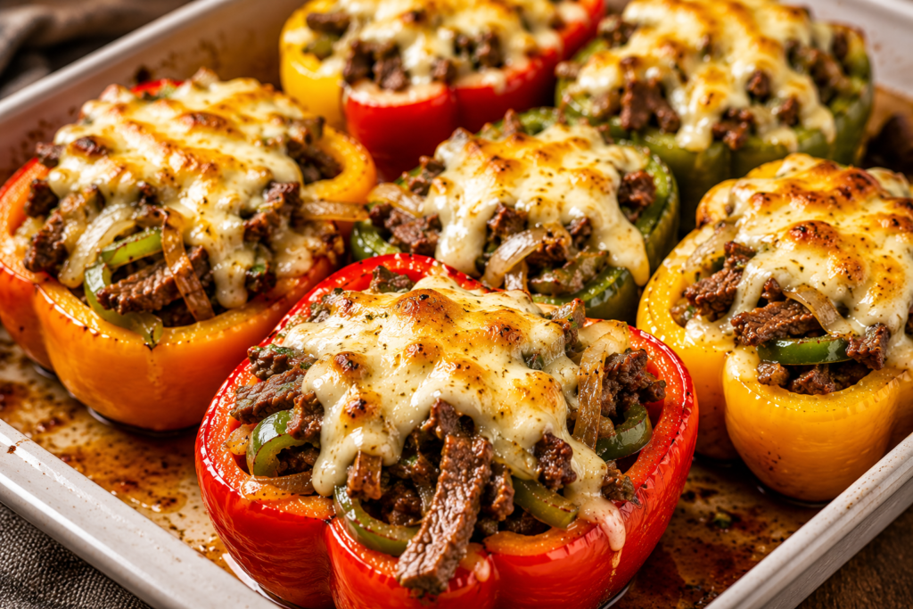 Cheesy Philly Cheesesteak