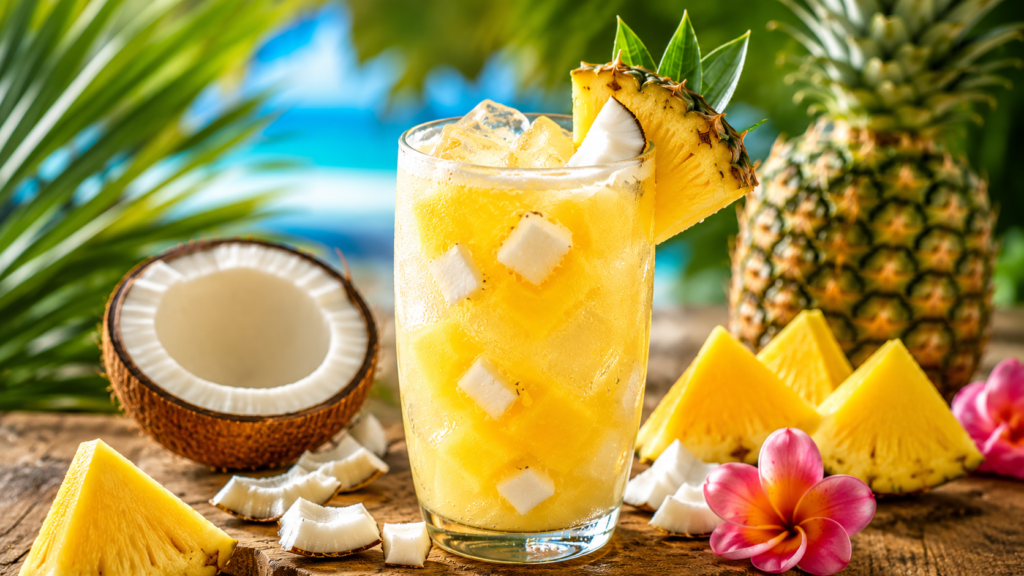 Pineapple Coconut Mocktail