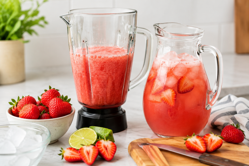 Strawberry Agua Fresca Recipe – Easy, Fresh & Refreshing Summer Drink