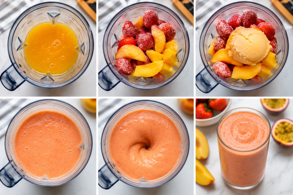 Caribbean Passion Jamba Juice Smoothie Copycat recipe
