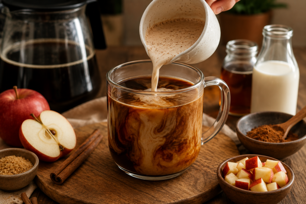 Apple Pie Spiced Coffee Recipe